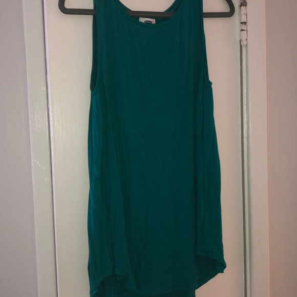 Old Navy Tops - EUC ✨Old Navy Luxe Teal Tank 🤩